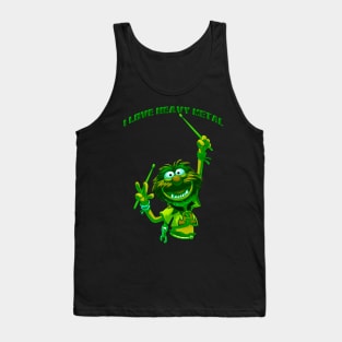 I love Heavy Metal Tank Top